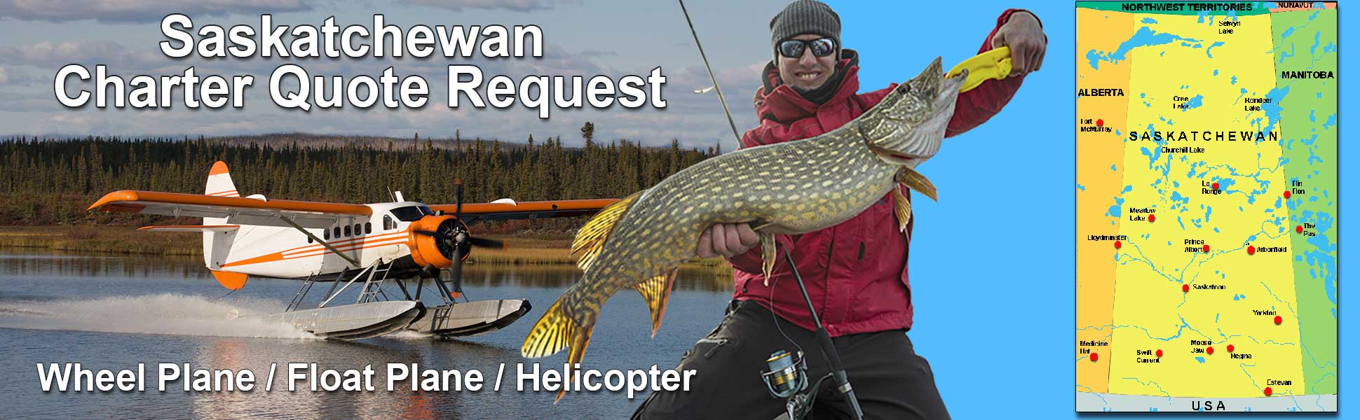 Saskatchewan Air charter Flights